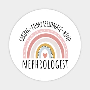 Nephrologist Pastel Rainbow Magnet